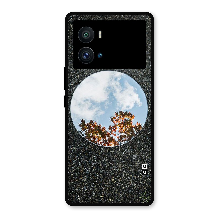 Beautiful Sky Leaves Metal Back Case for iQOO 9 Pro