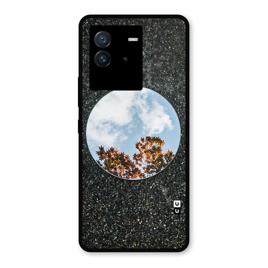 Beautiful Sky Leaves Metal Back Case for iQOO Neo 6 5G