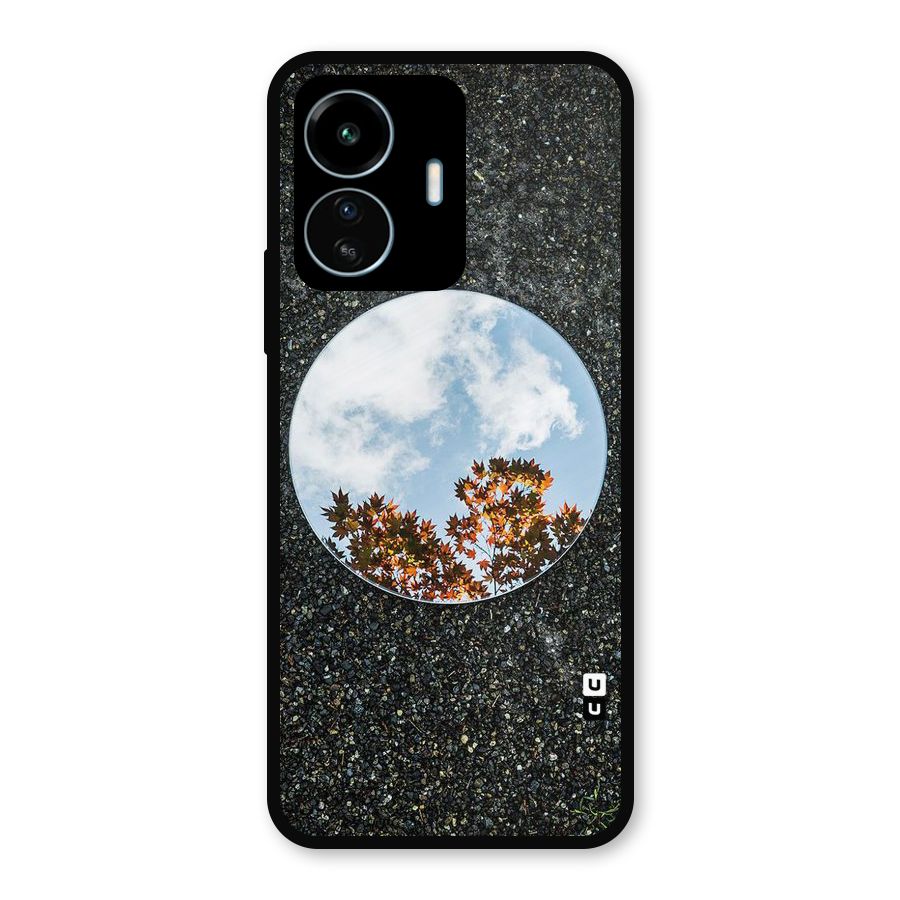 Beautiful Sky Leaves Metal Back Case for vivo iQOO Z6 Lite 5G