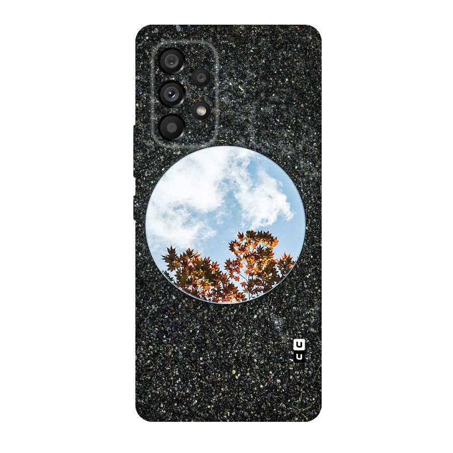 Beautiful Sky Leaves Original Polycarbonate Back Case for Galaxy A53 5G