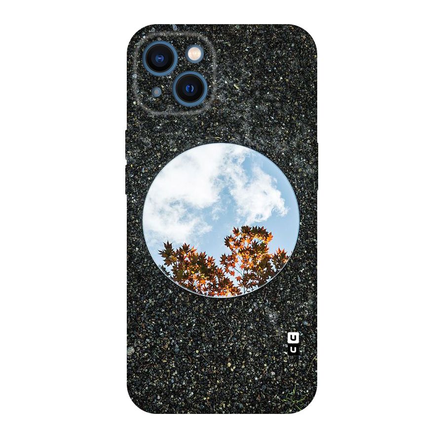 Beautiful Sky Leaves Original Polycarbonate Back Case for iPhone 13