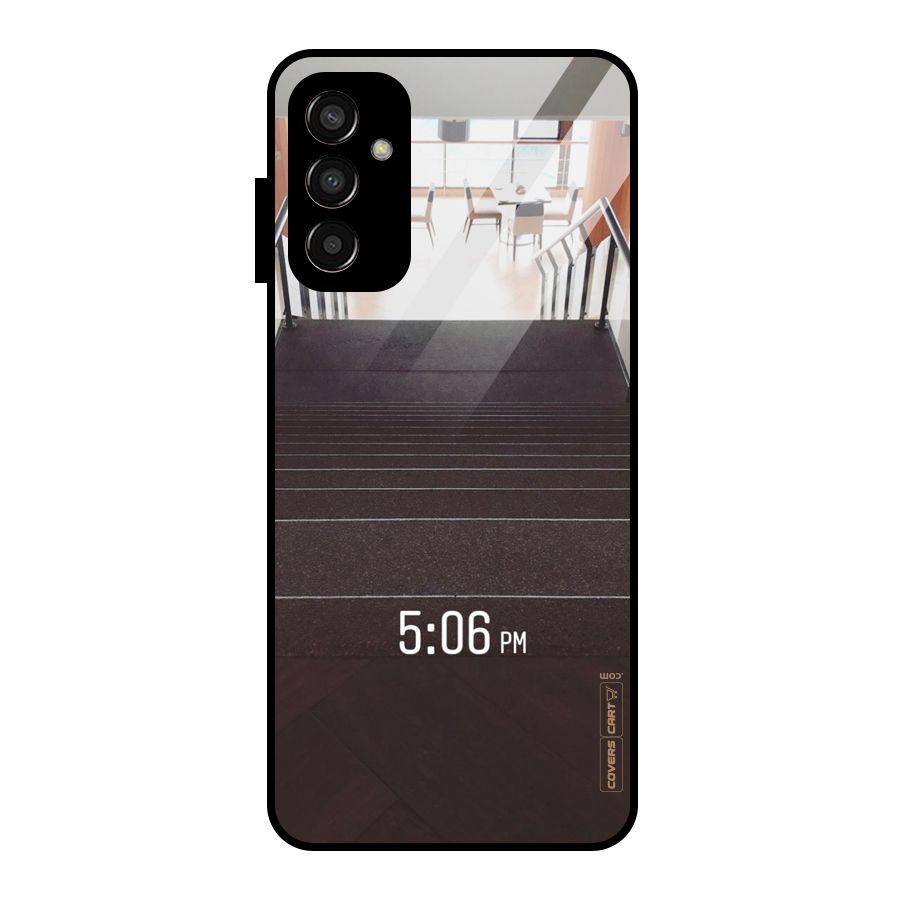 Beautiful Staircase Glass Back Case for Galaxy F13