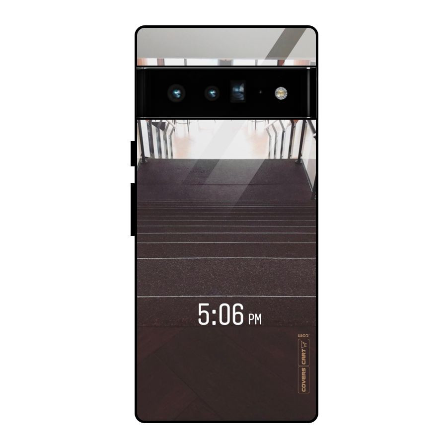 Beautiful Staircase Glass Back Case for Google Pixel 6 Pro