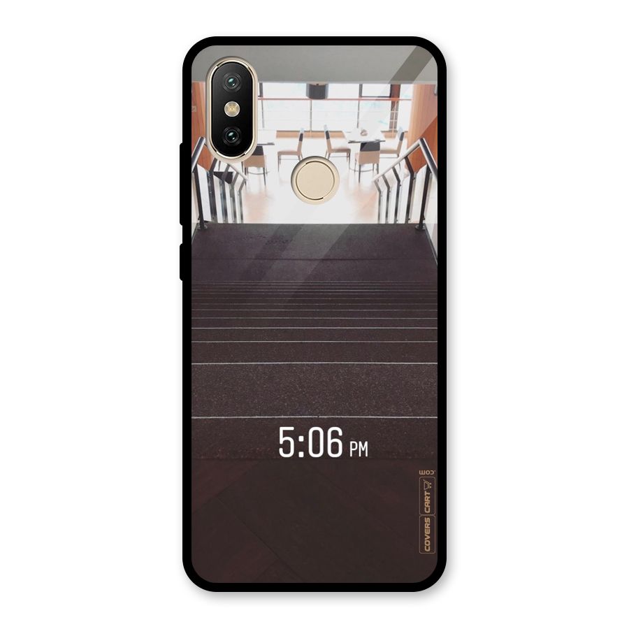 Beautiful Staircase Glass Back Case for Redmi A2