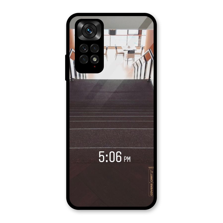 Beautiful Staircase Glass Back Case for Redmi Note 11S