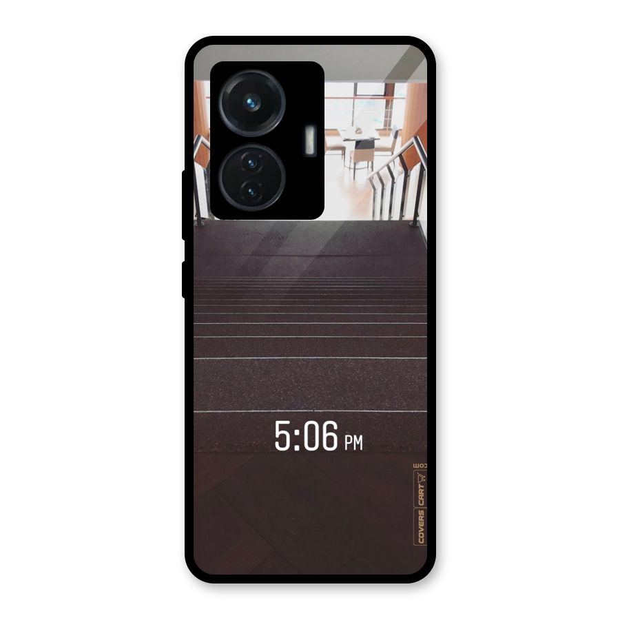 Beautiful Staircase Glass Back Case for Vivo T1 44W
