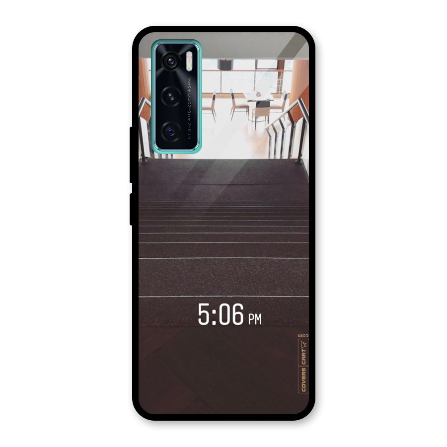 Beautiful Staircase Glass Back Case for Vivo V20 SE