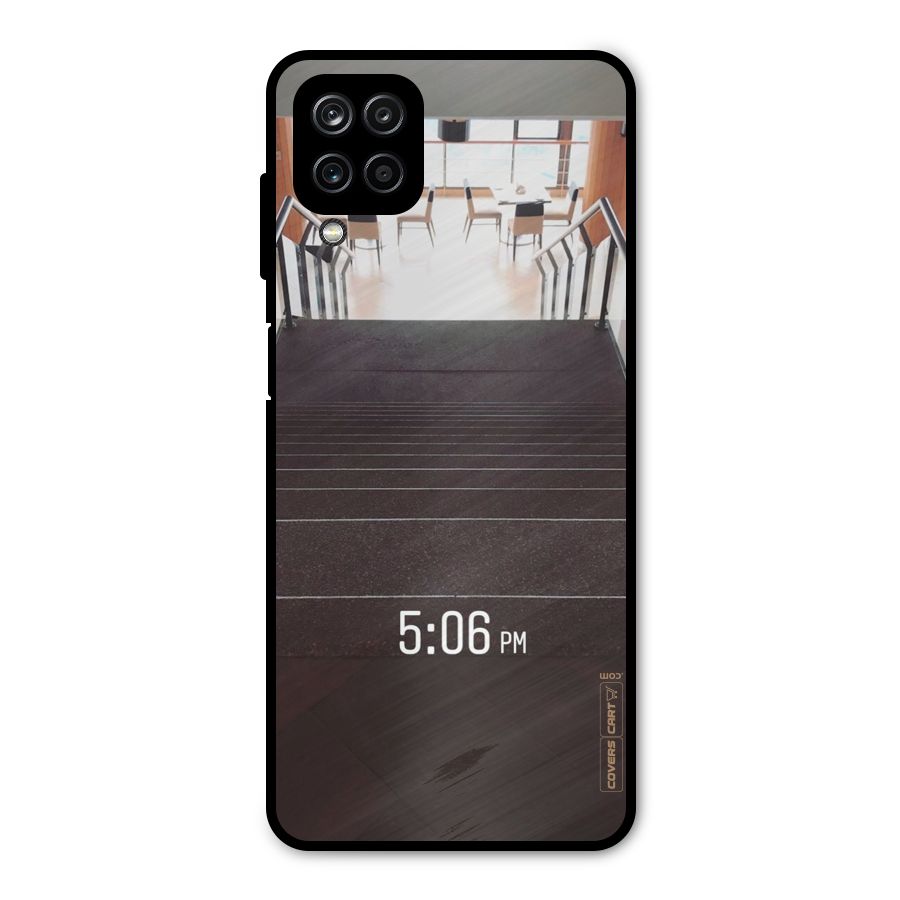 Beautiful Staircase Metal Back Case for Galaxy A12