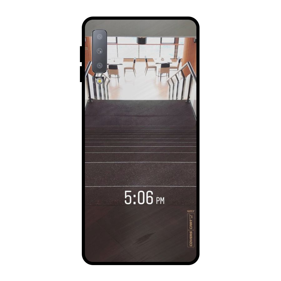 Beautiful Staircase Metal Back Case for Galaxy A7 (2018)