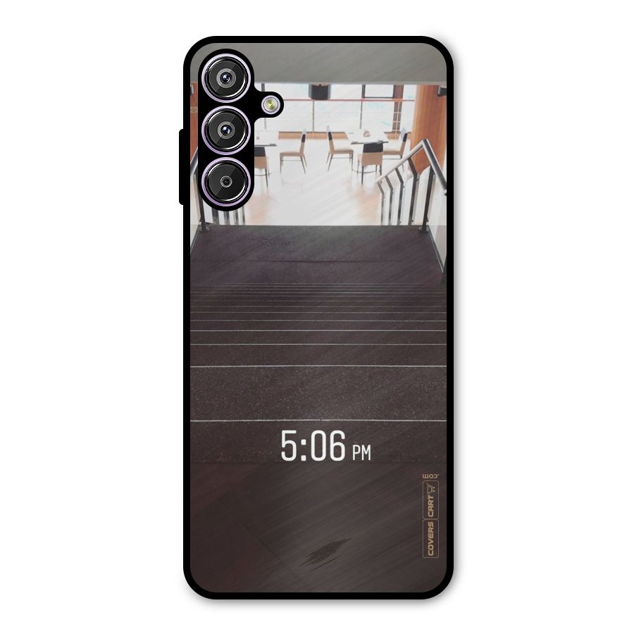 Beautiful Staircase Metal Back Case for Galaxy F15