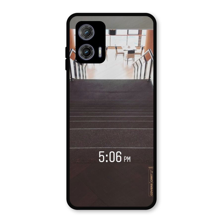 Beautiful Staircase Metal Back Case for Moto G73