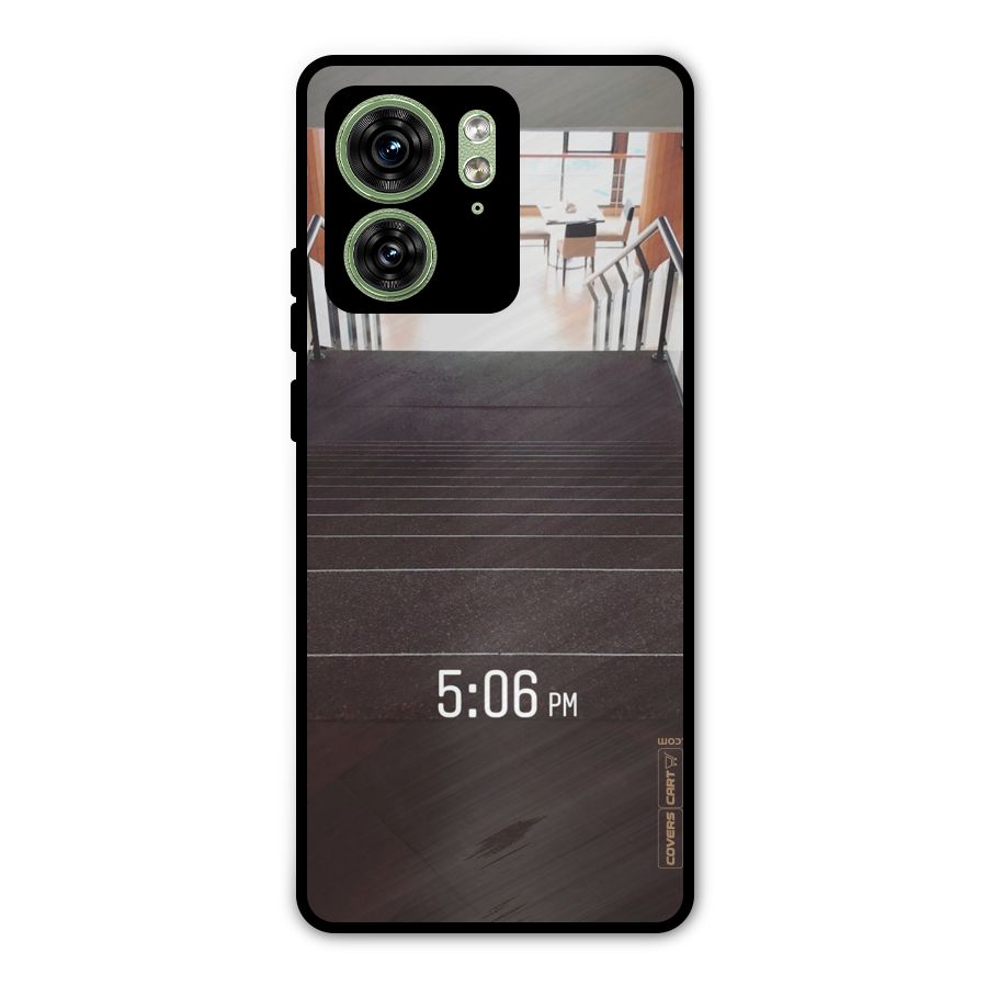 Beautiful Staircase Metal Back Case for Motorola Edge 40 5G