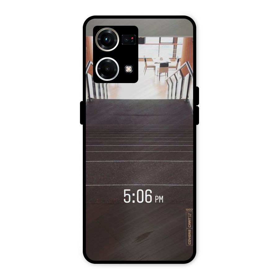 Beautiful Staircase Metal Back Case for Oppo F21 Pro 4G