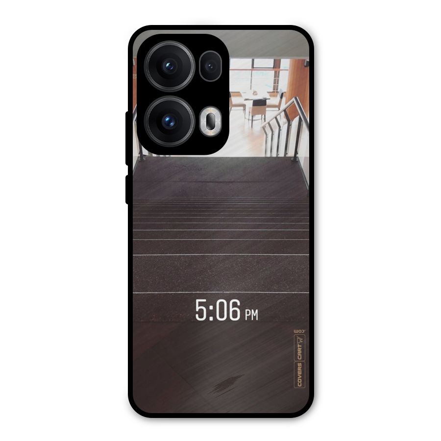 Beautiful Staircase Metal Back Case for Oppo Reno13 Pro