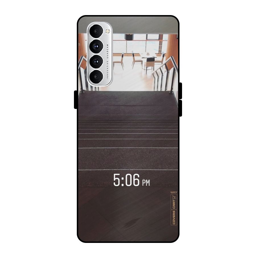 Beautiful Staircase Metal Back Case for Oppo Reno4 Pro