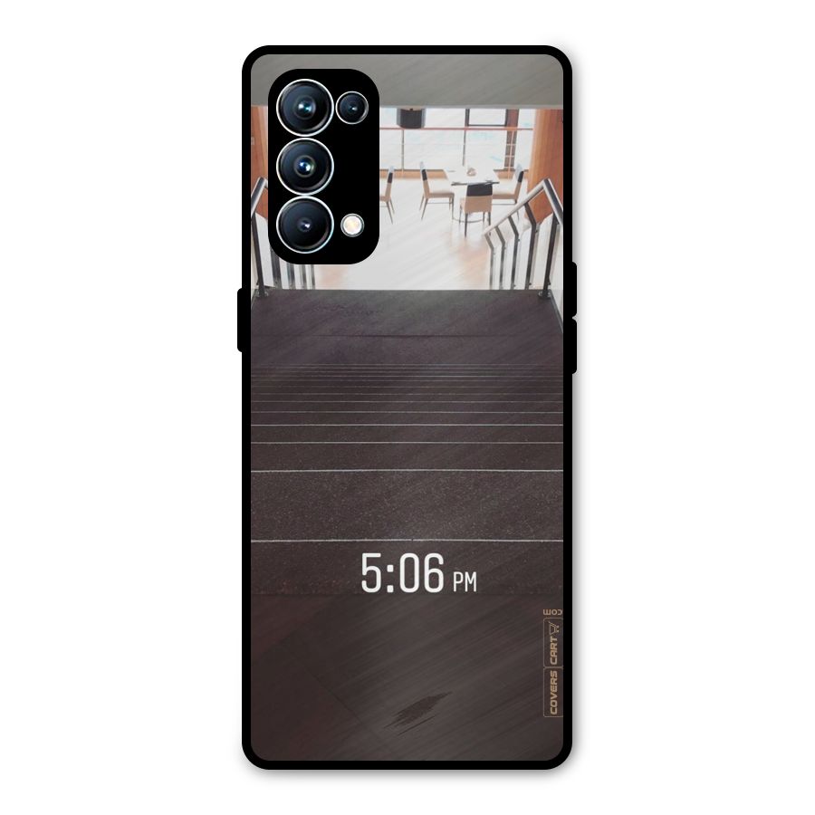Beautiful Staircase Metal Back Case for Oppo Reno5 Pro 5G