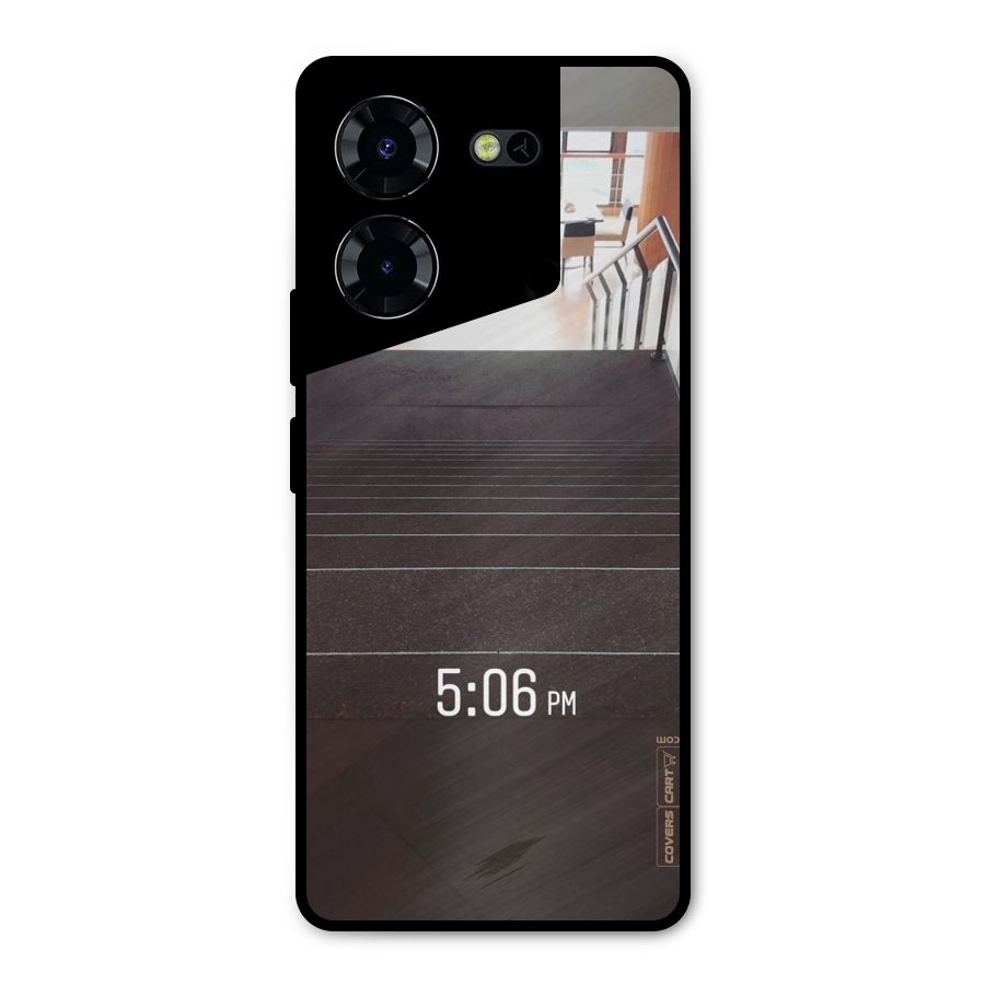 Beautiful Staircase Metal Back Case for Tecno Pova 5 Pro 5G