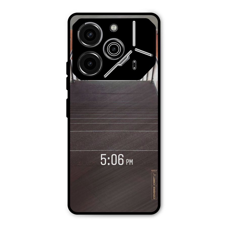 Beautiful Staircase Metal Back Case for Tecno Pova 6 Pro