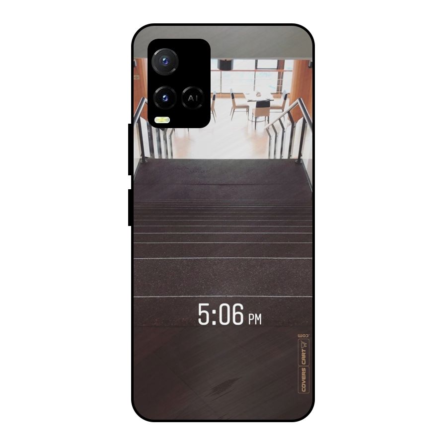 Beautiful Staircase Metal Back Case for Vivo Y21A