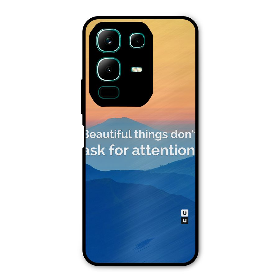 Beautiful Things Quote Metal Back Case for Infinix Note 50x