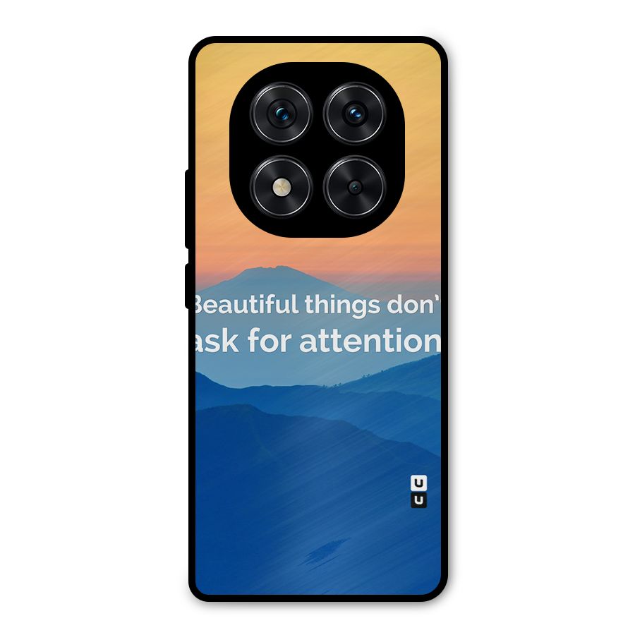 Beautiful Things Quote Metal Back Case for Poco X7