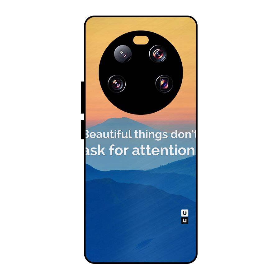 Beautiful Things Quote Metal Back Case for Xiaomi 13 Ultra