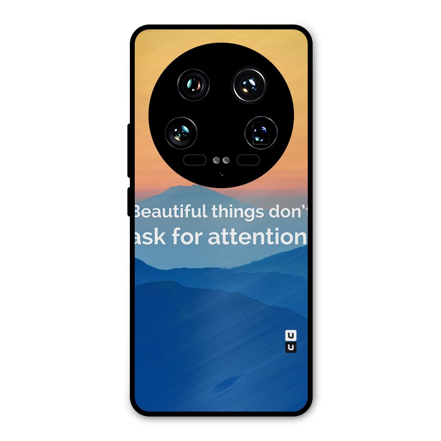 Beautiful Things Quote Metal Back Case for Xiaomi 14 Ultra