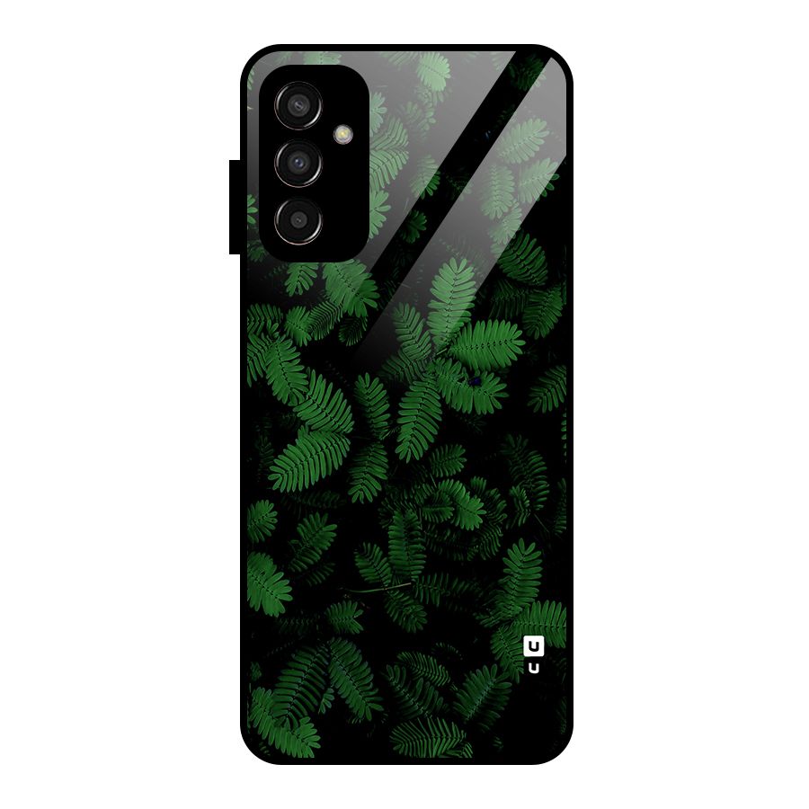 Beautiful Touch Me Not Glass Back Case for Galaxy F13