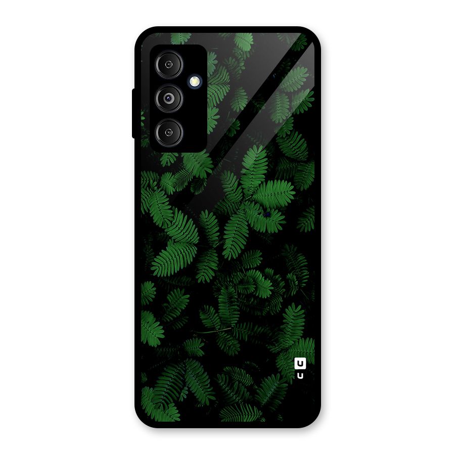 Beautiful Touch Me Not Glass Back Case for Galaxy M14 5G