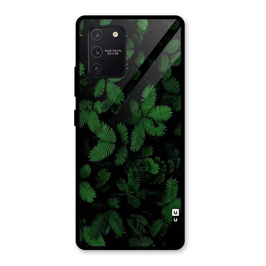 Beautiful Touch Me Not Glass Back Case for Galaxy S10 Lite