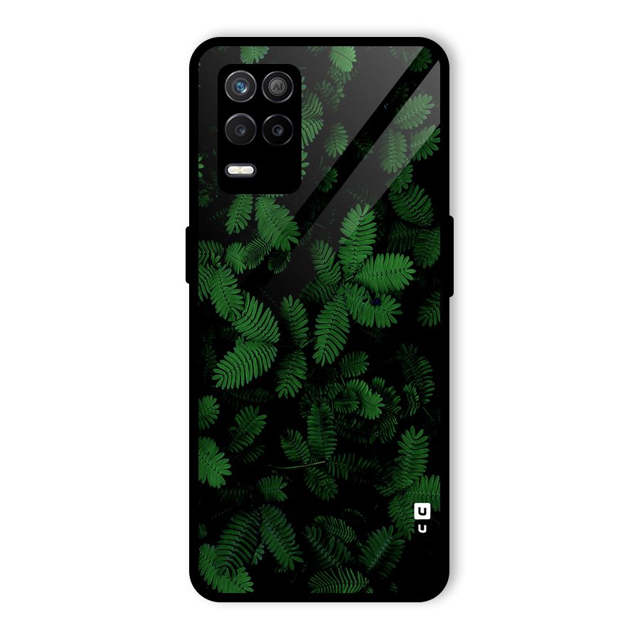 Beautiful Touch Me Not Glass Back Case for Realme 8s 5G