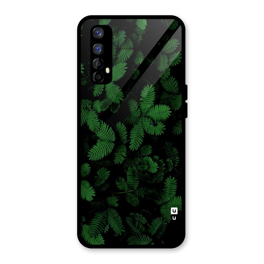Beautiful Touch Me Not Glass Back Case for Realme Narzo 20 Pro