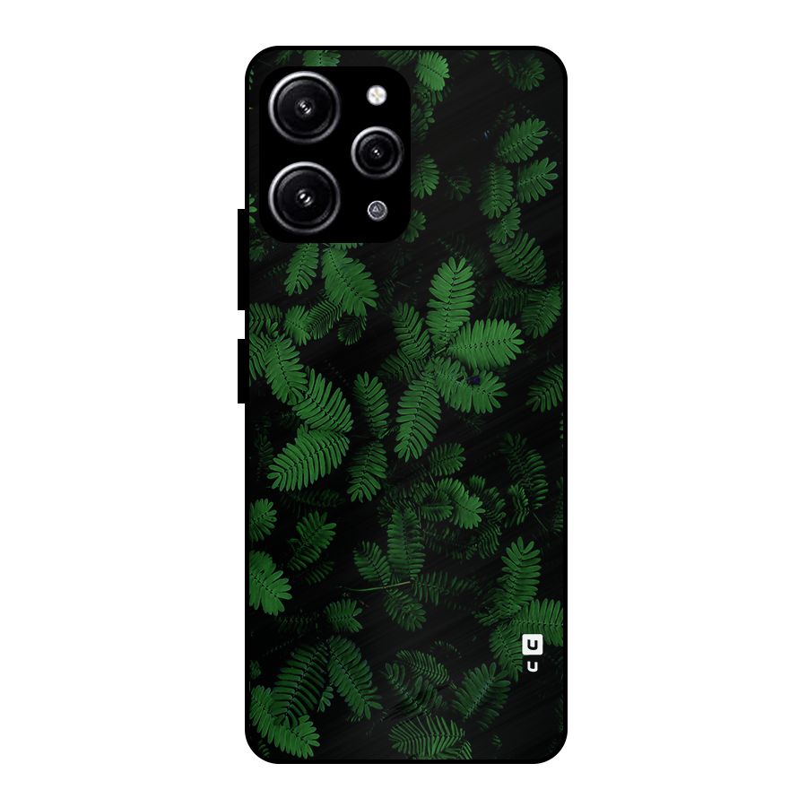 Beautiful Touch Me Not Glass Back Case for Redmi 12 4G