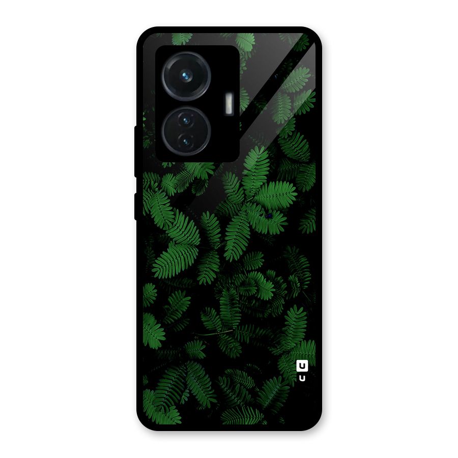 Beautiful Touch Me Not Glass Back Case for Vivo T1 44W