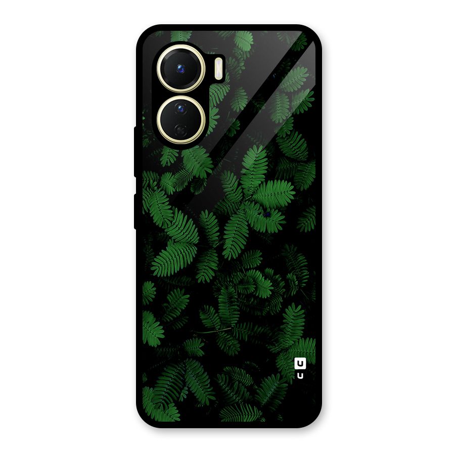 Beautiful Touch Me Not Glass Back Case for Vivo Y16