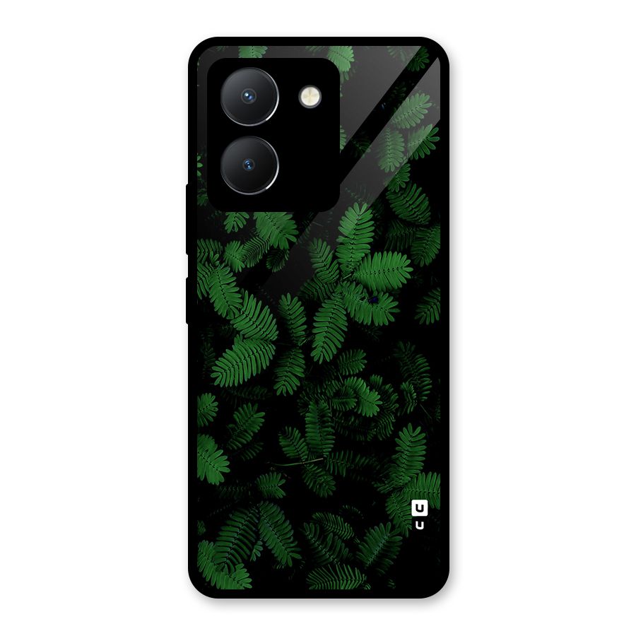 Beautiful Touch Me Not Glass Back Case for Vivo Y36