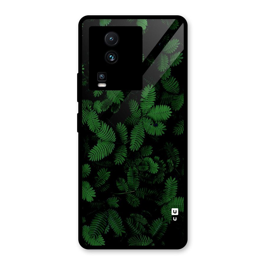 Beautiful Touch Me Not Glass Back Case for Vivo iQOO Neo 7 Pro
