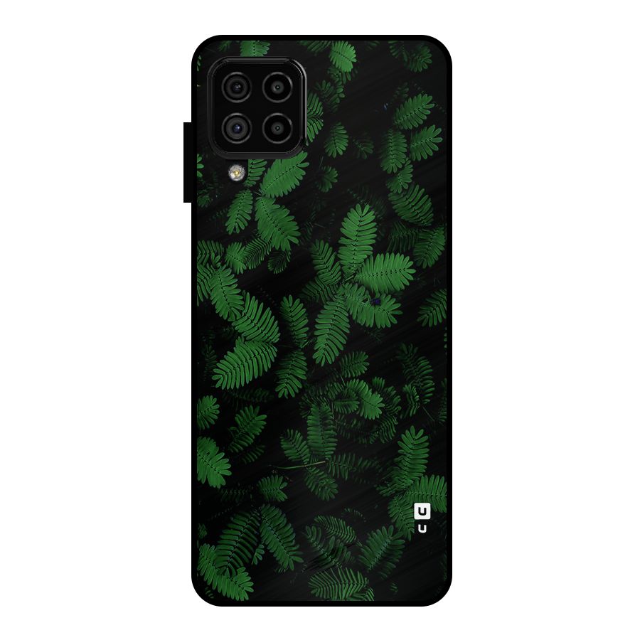 Beautiful Touch Me Not Metal Back Case for Galaxy A22 4G