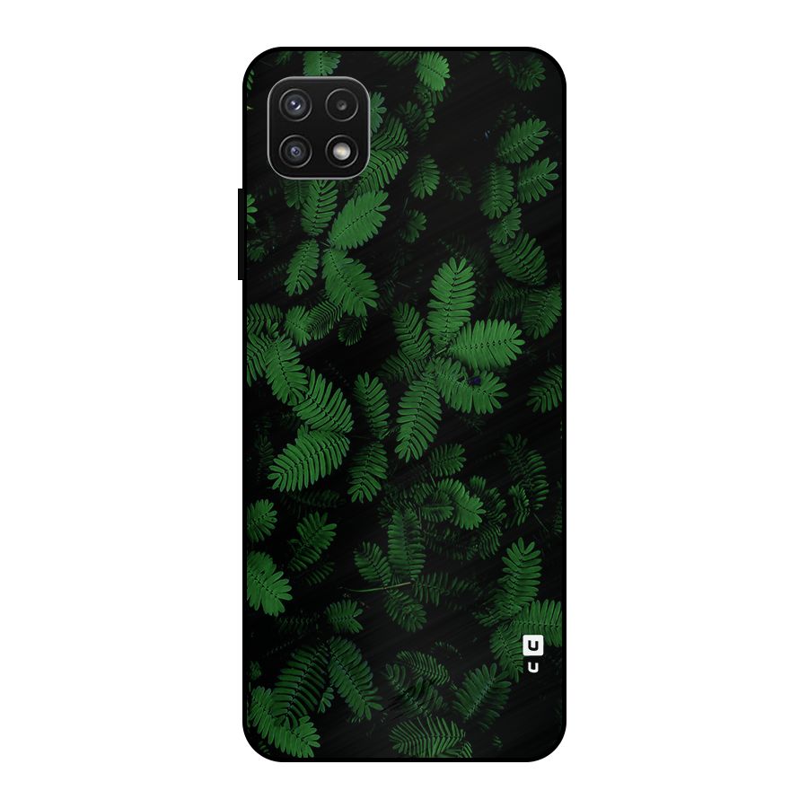 Beautiful Touch Me Not Metal Back Case for Galaxy A22 5G