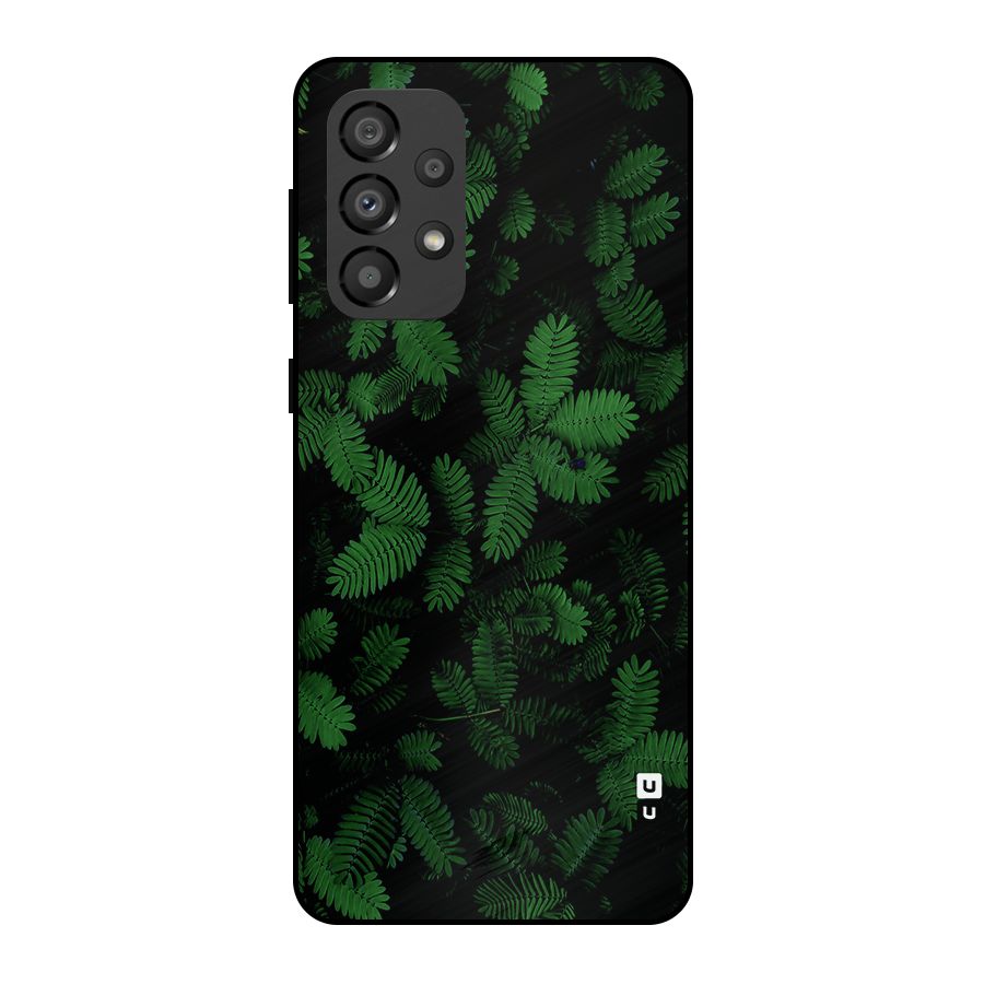 Beautiful Touch Me Not Metal Back Case for Galaxy A33 5G