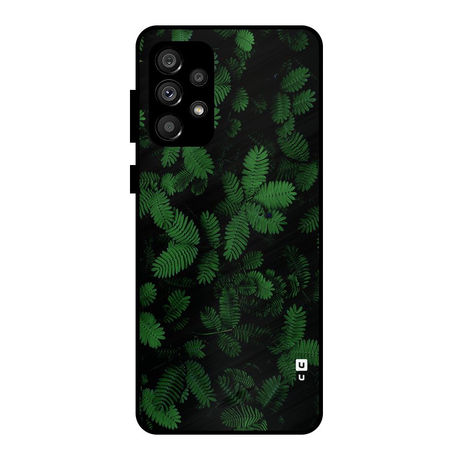 Beautiful Touch Me Not Metal Back Case for Galaxy A73 5G