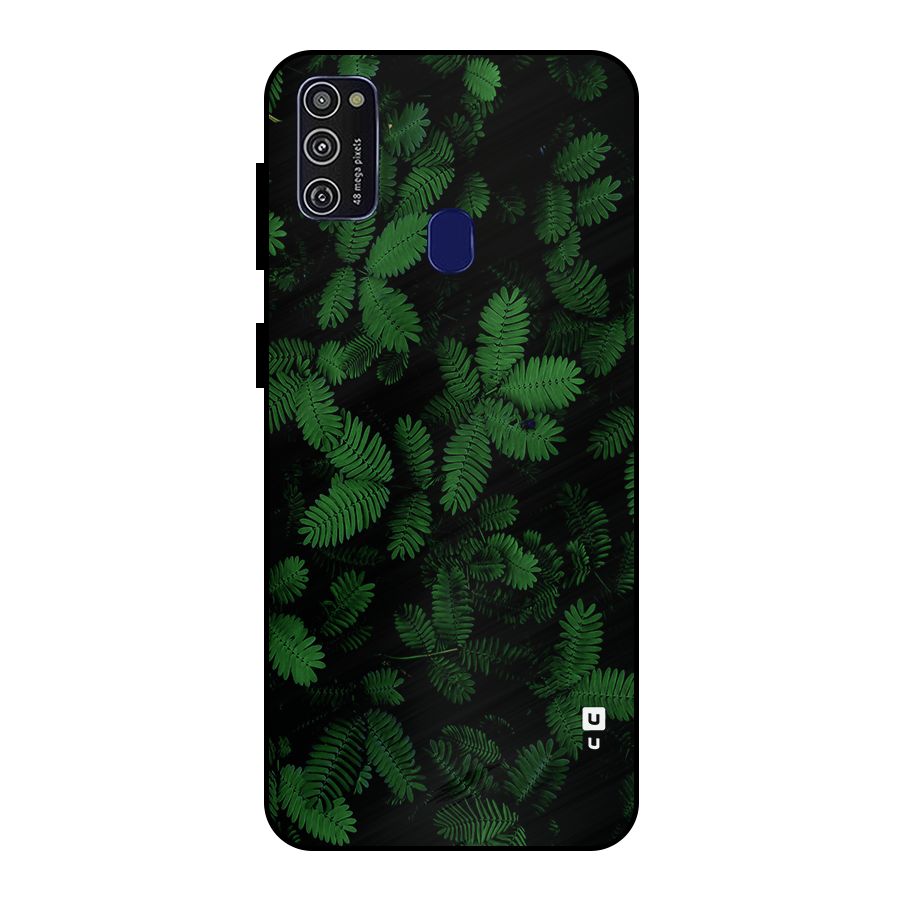 Beautiful Touch Me Not Metal Back Case for Galaxy M21