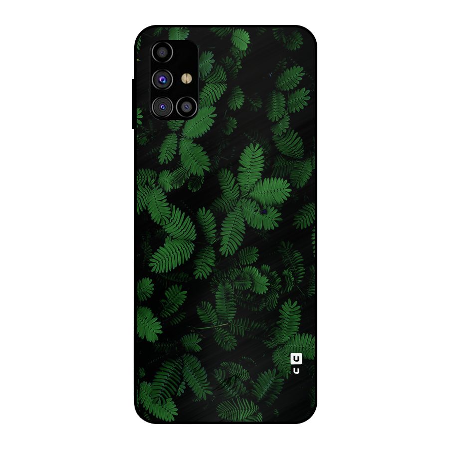 Beautiful Touch Me Not Metal Back Case for Galaxy M31s