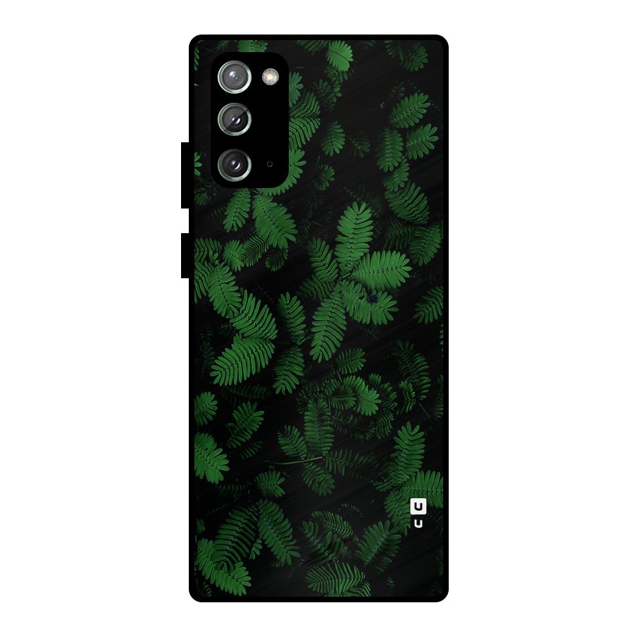 Beautiful Touch Me Not Metal Back Case for Galaxy Note 20