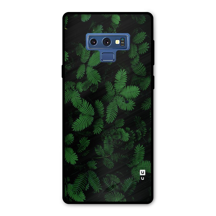 Beautiful Touch Me Not Metal Back Case for Galaxy Note 9