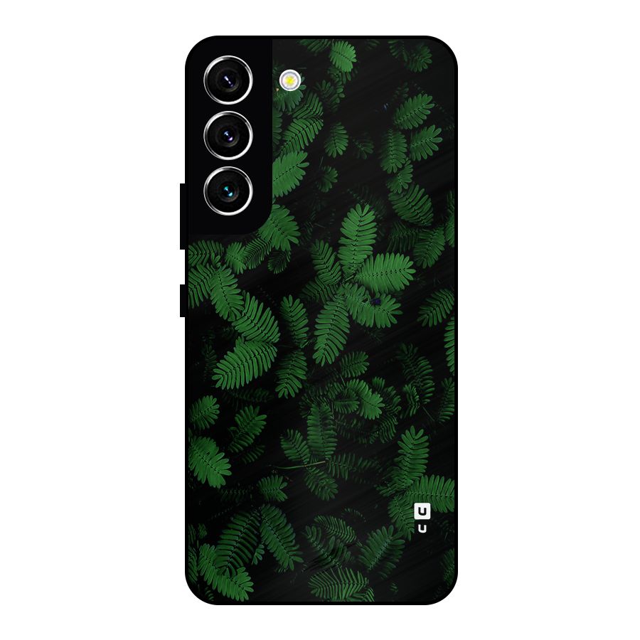 Beautiful Touch Me Not Metal Back Case for Galaxy S22 5G