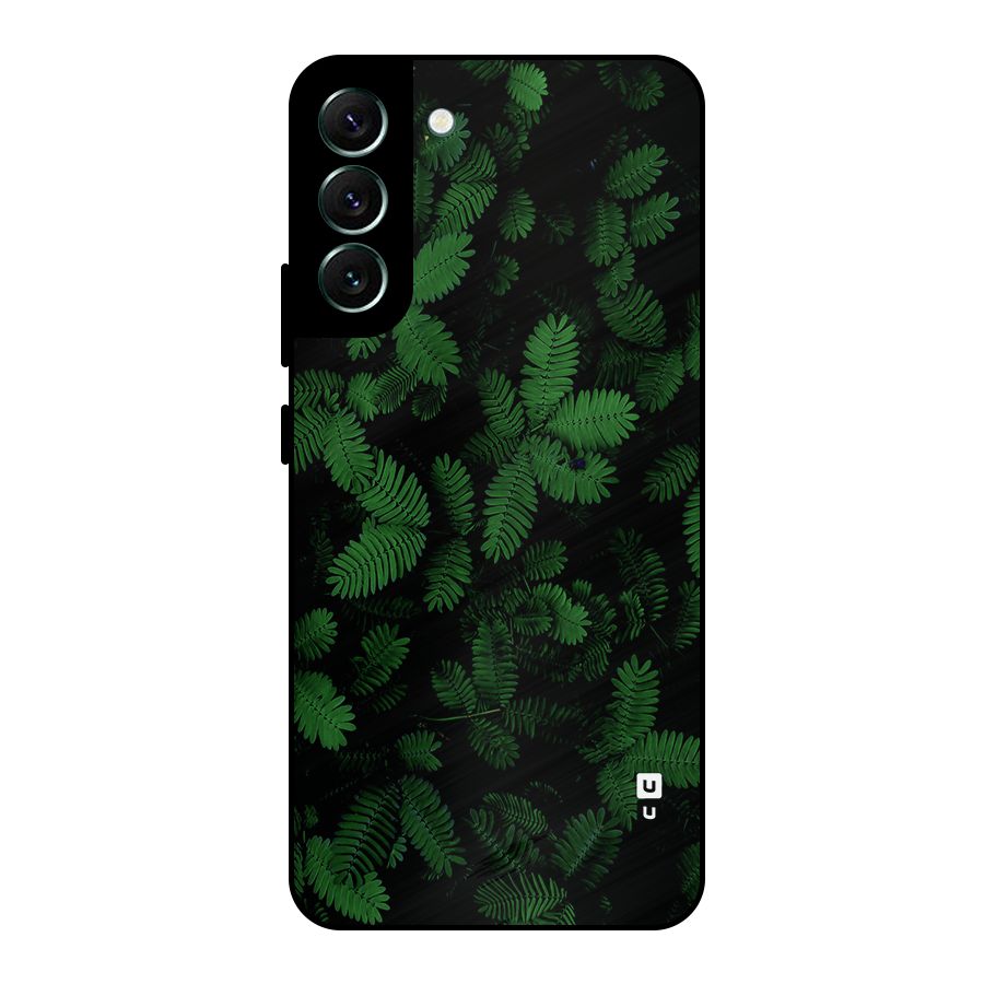 Beautiful Touch Me Not Metal Back Case for Galaxy S22 Plus 5G