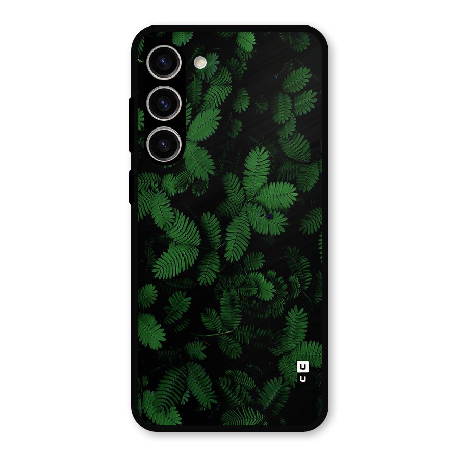Beautiful Touch Me Not Metal Back Case for Galaxy S23 Plus