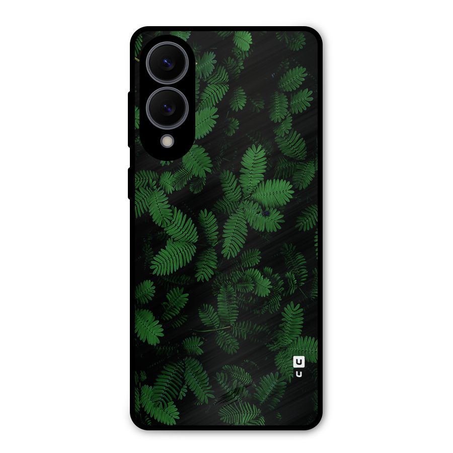 Beautiful Touch Me Not Metal Back Case for Galaxy S25 Edge