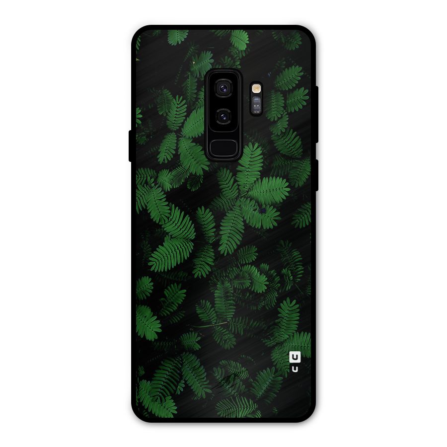 Beautiful Touch Me Not Metal Back Case for Galaxy S9 Plus